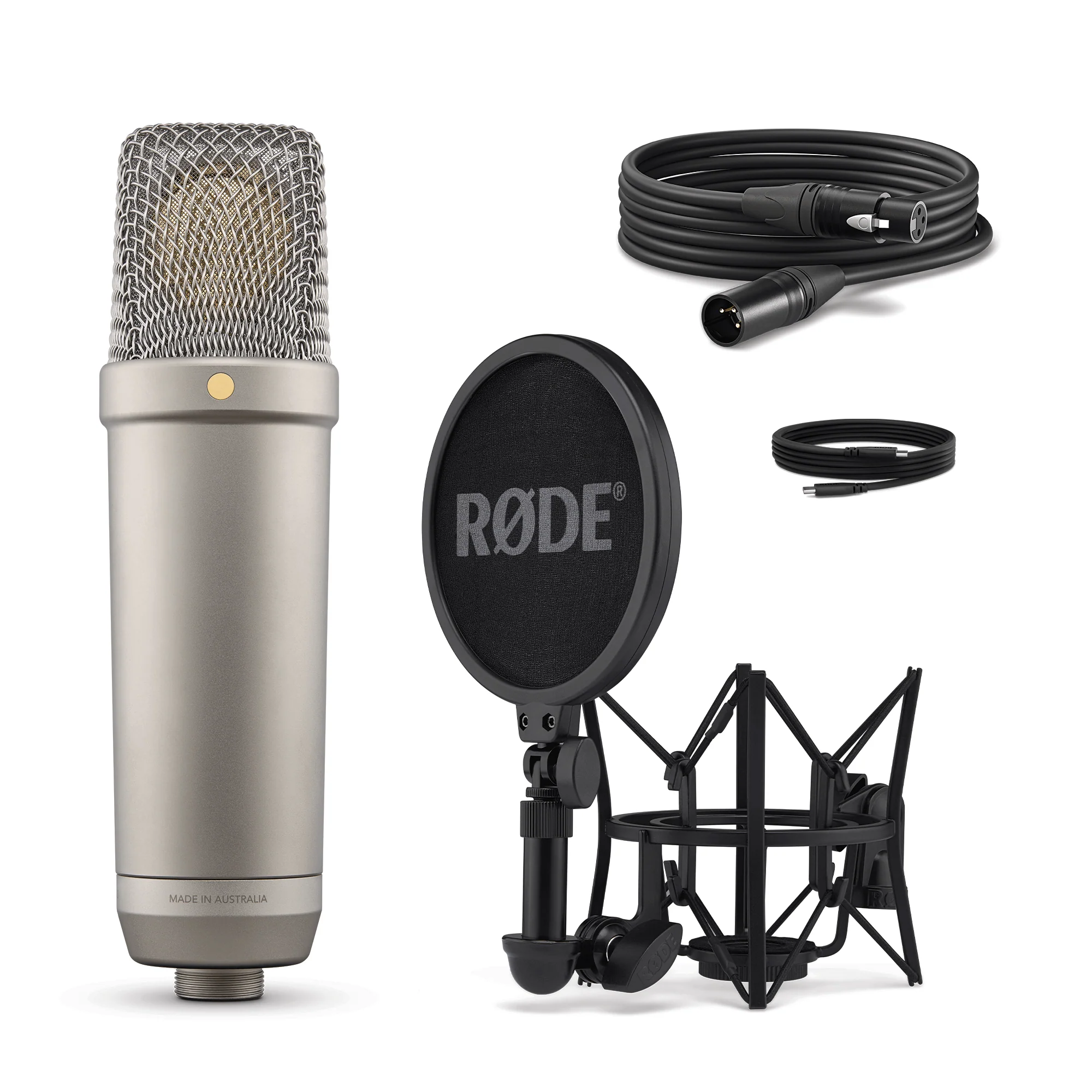 Rode NT1 5th Gen Studio Condenser Mic with Dual Output XLR and USB - Image 3