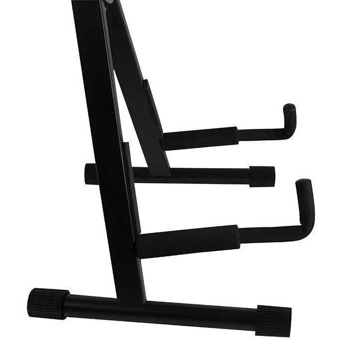 On Stage Osgs7263B Quiksqueeze Heavy Duty Adjustable A Frame Guitar Stand