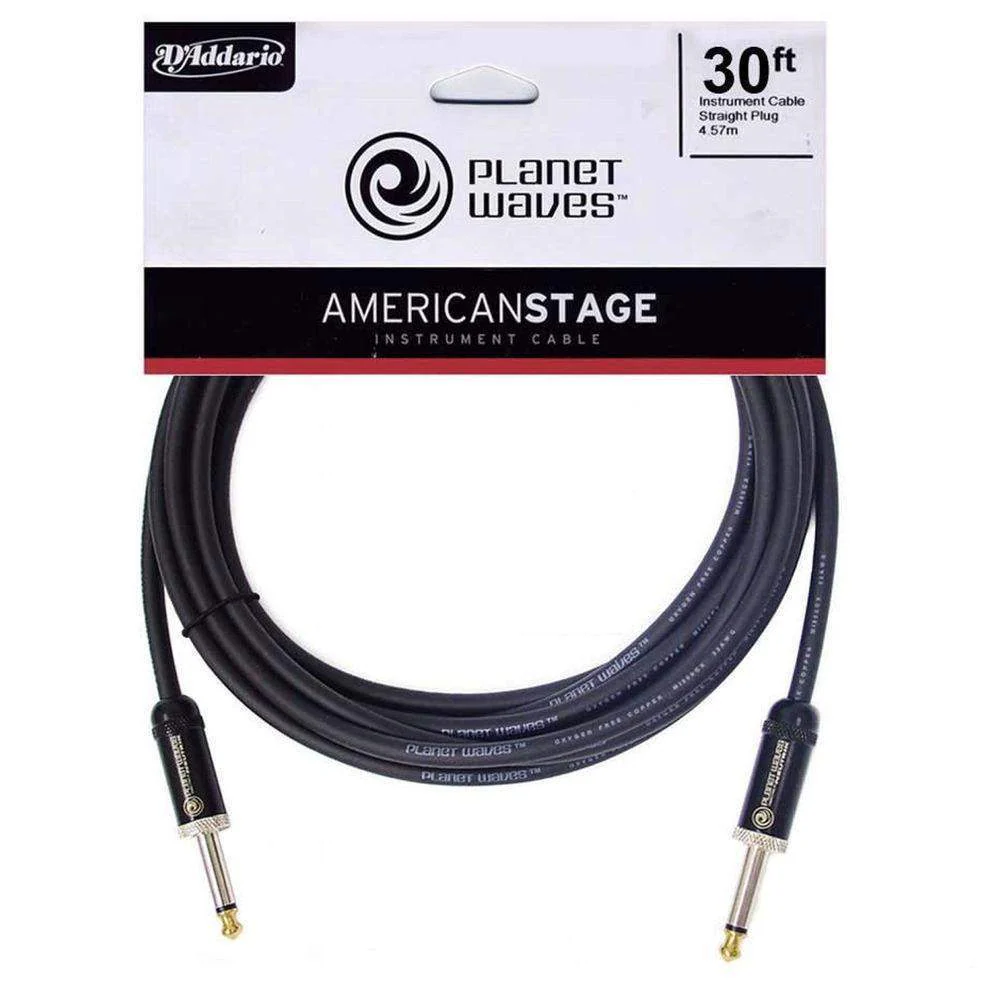 Planet Waves American Stage Instrument Cable 30 Feet