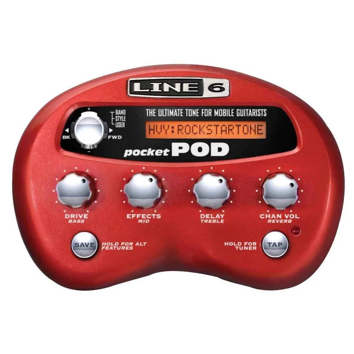 Line 6 Pocketpod Mini Battery Powered Pod With Usb