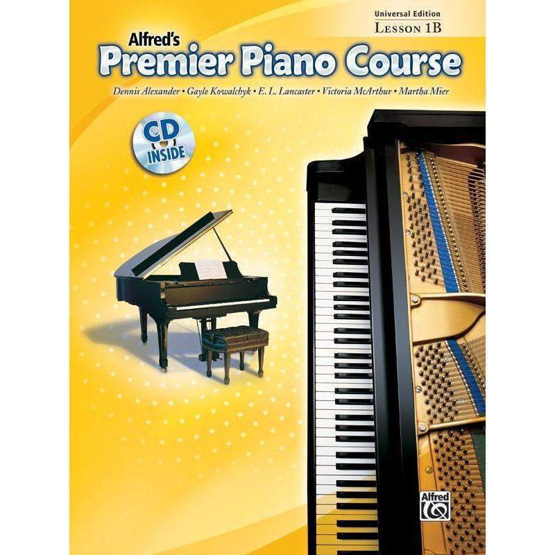 Premier Piano Course Lvl 1B Lesson Book with CD Univesal