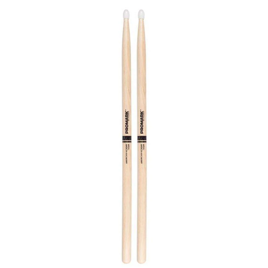 Promark Hickory 5B Nylon Tip Drumstick