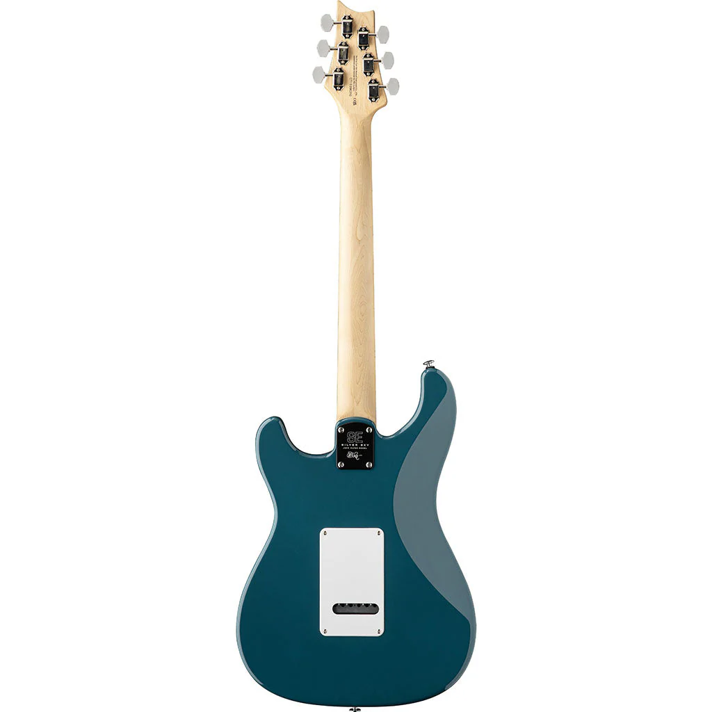 PRS SE Silver Sky: Maple FB, Nylon Blue - Image 2