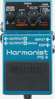 Boss PS-6 Harmonist Compact Pedal