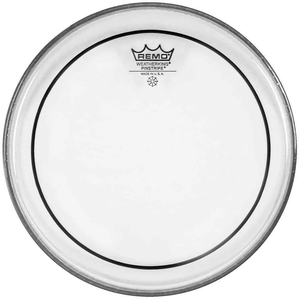 Remo Pinstripe Clear 14 Inch Drum Head Batter