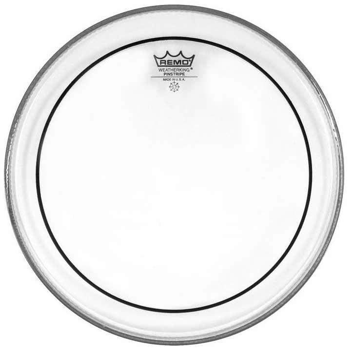 Remo Pinstripe Clear 15 Inch Drum Head Batter