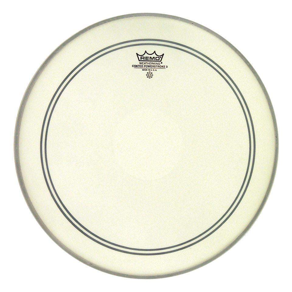 Remo Powerstroke 3 Coated 14 Inch Drum Head Batter Top Dot
