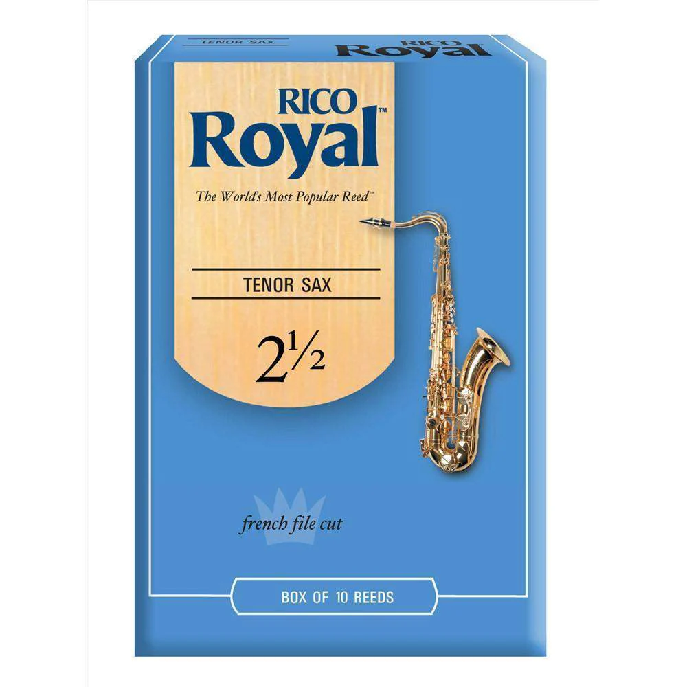 Rico Tenor Sax Reeds Strength 2.5 10 Pack