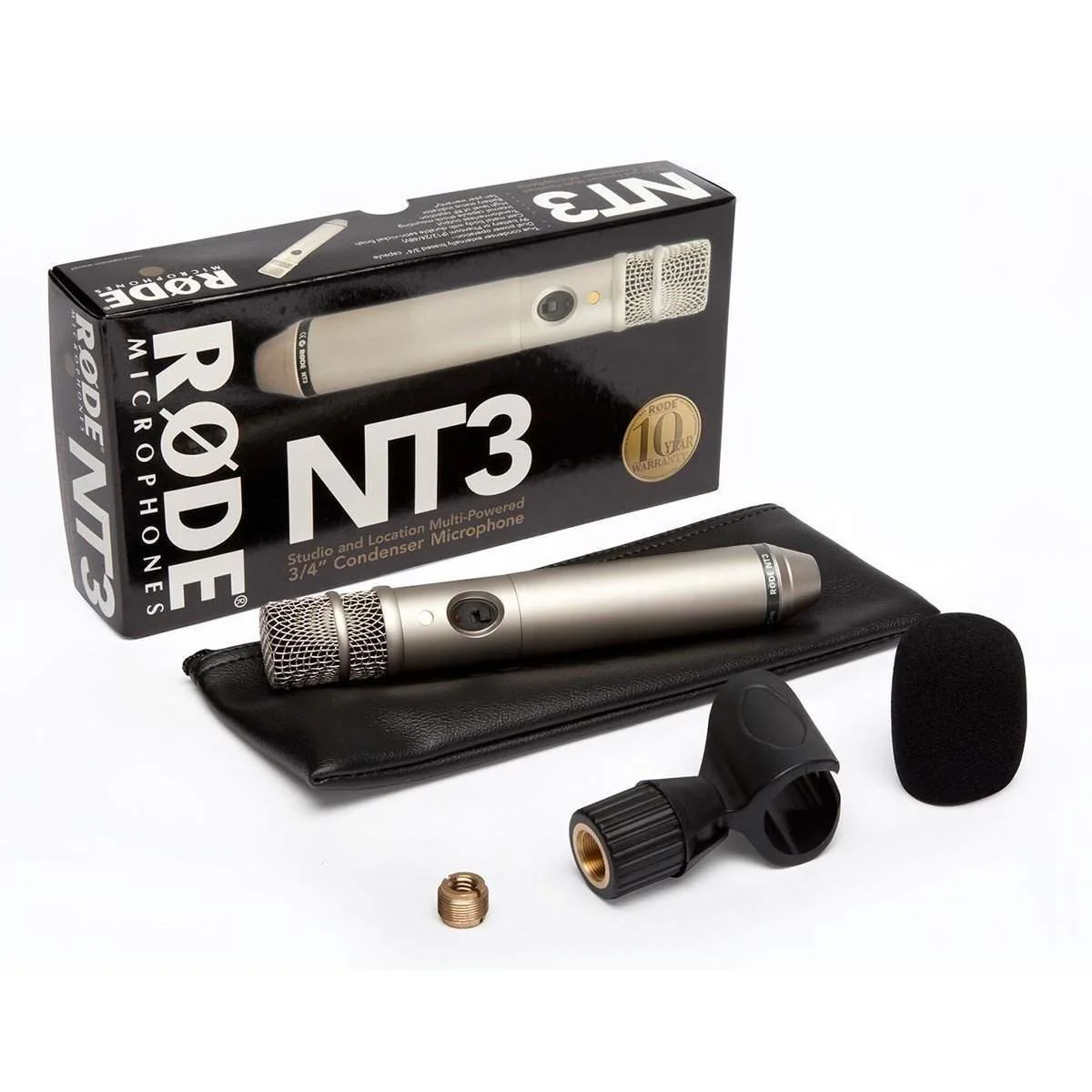 Rode Nt3 Multi Powered Three Quarter Inch Cardioid Condenser Microphone - Image 2