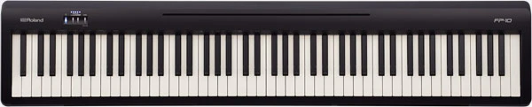 Roland FP-10 Digital Piano & Stand BLACK