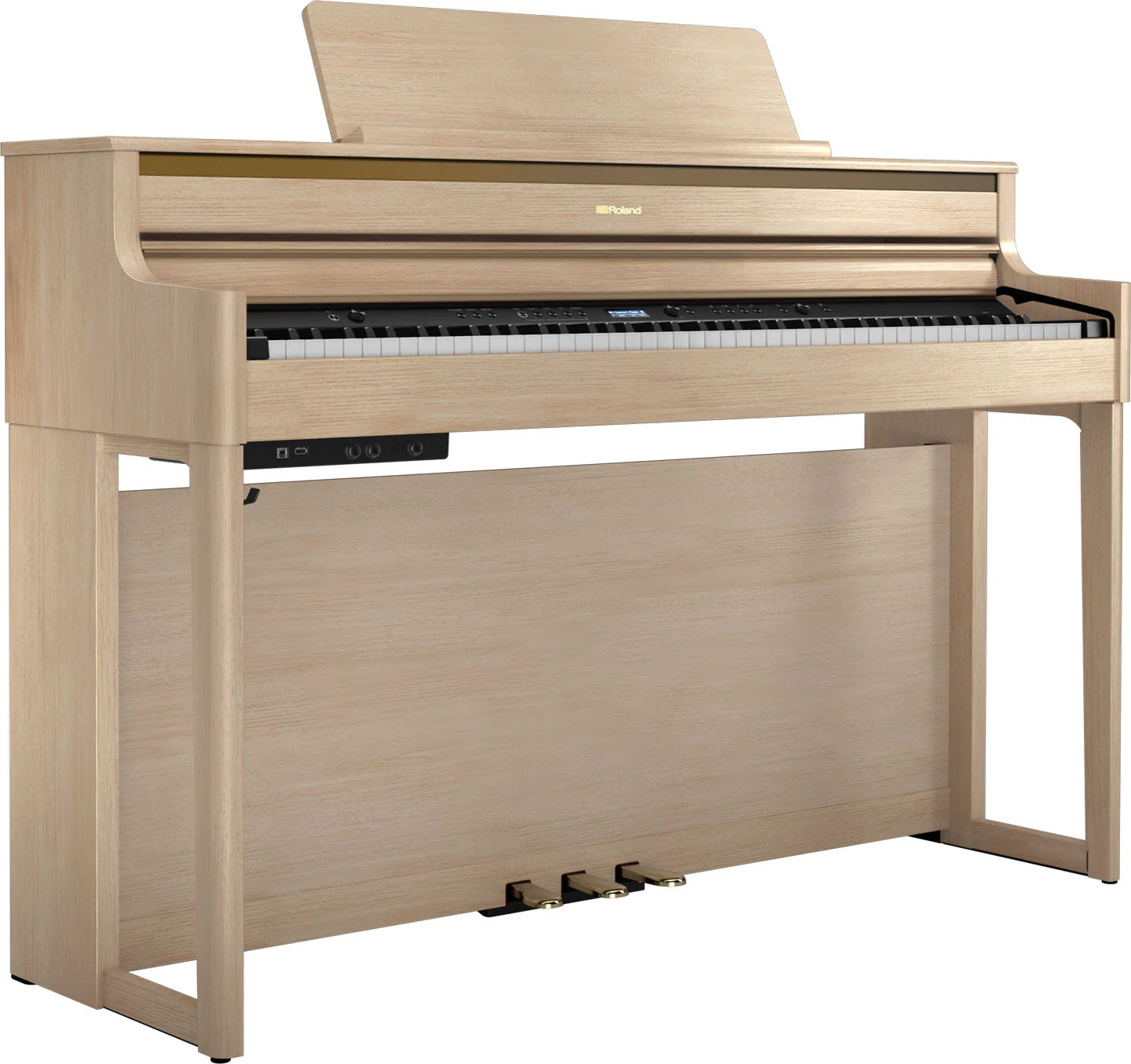 Roland HP704LA Digital Piano - Light Ash - With Matching Stool