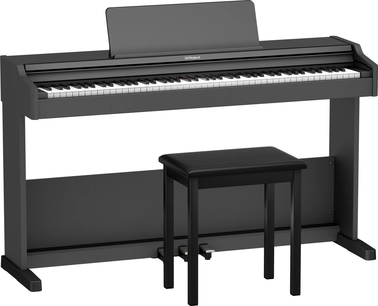 RP107 Digital Piano - Black - With Stool - Image 3