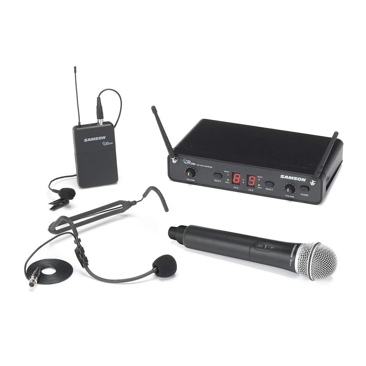 Samson Concert 88 Dual All In One Wireless System