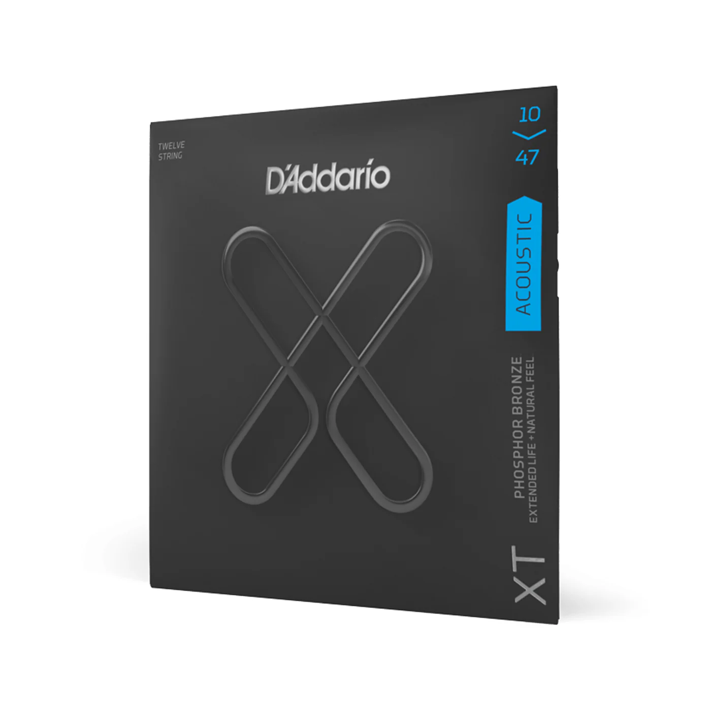 DAddario Xt Coated Phosphor Bronze Acoustic Strings 12 String 10 47