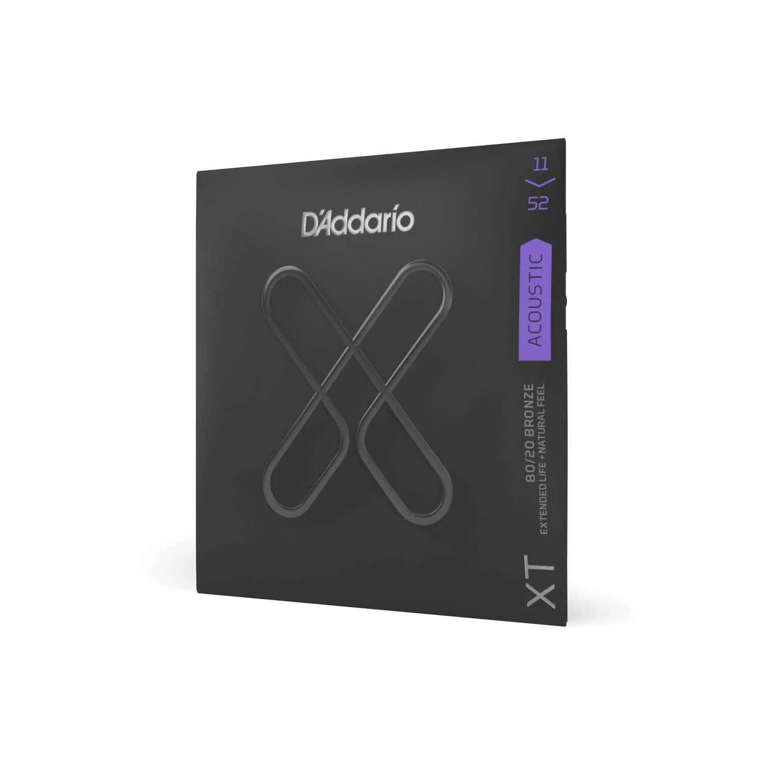 DAddario Xt Coated Phosphor Bronze Acoustic Strings 11 52