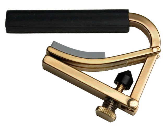 Shubb C1 Standard Original Nylon String Guitar Capo in Brass