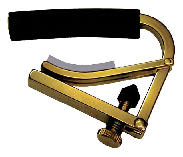 Shubb C1 Standard Original Steel String Guitar Capo in Brass