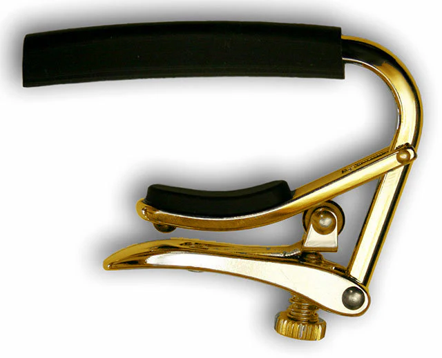 Shubb C3 Royale 12-String Guitar Capo in Gold Titanium Finish