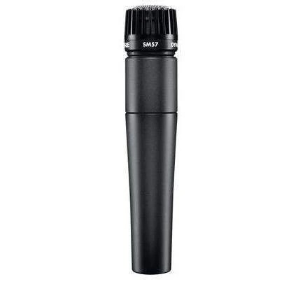 Shure SM57 Microphone Dynamic Lo Z Instrument Cardioid SM57