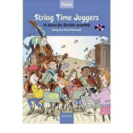 String Time Joggers Violin Book with CD