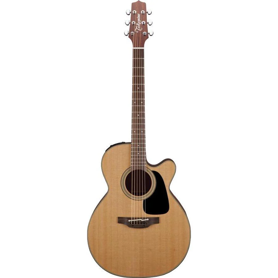 Takamine Pro Series 1 Nex Ac El Guitar With Cutaway Natural Gloss Top With Satin Back & Sides