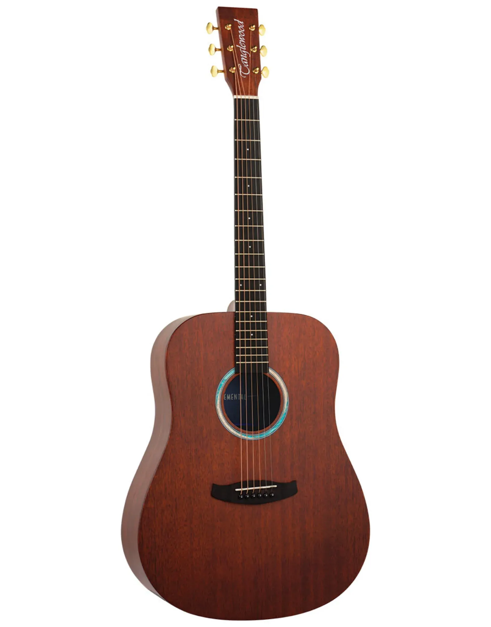 Tanglewood Elemental Solid Mahogany Top Dreadnought Acoustic Guitar
