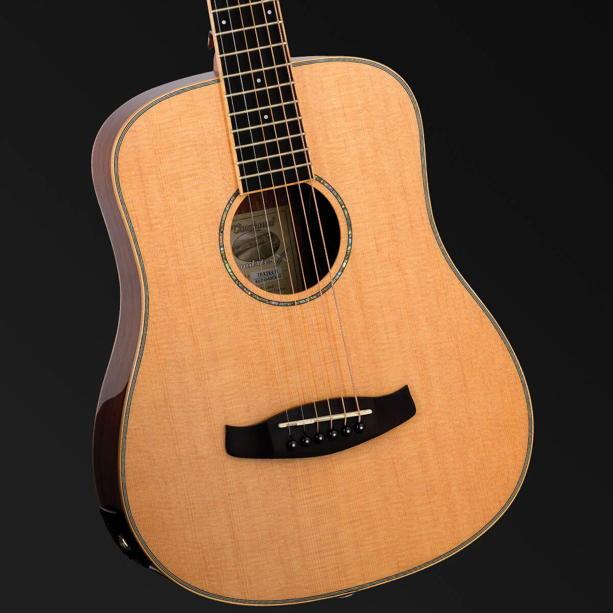 Tanglewood Roadster X Left-Handed Traveller AcoustiCutaway Electriclectric Guitar - Image 2
