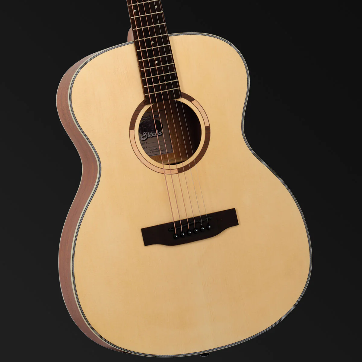 Tanglewood Strada Folk Spruce/Mahogany Acoustic Guitar - Image 2