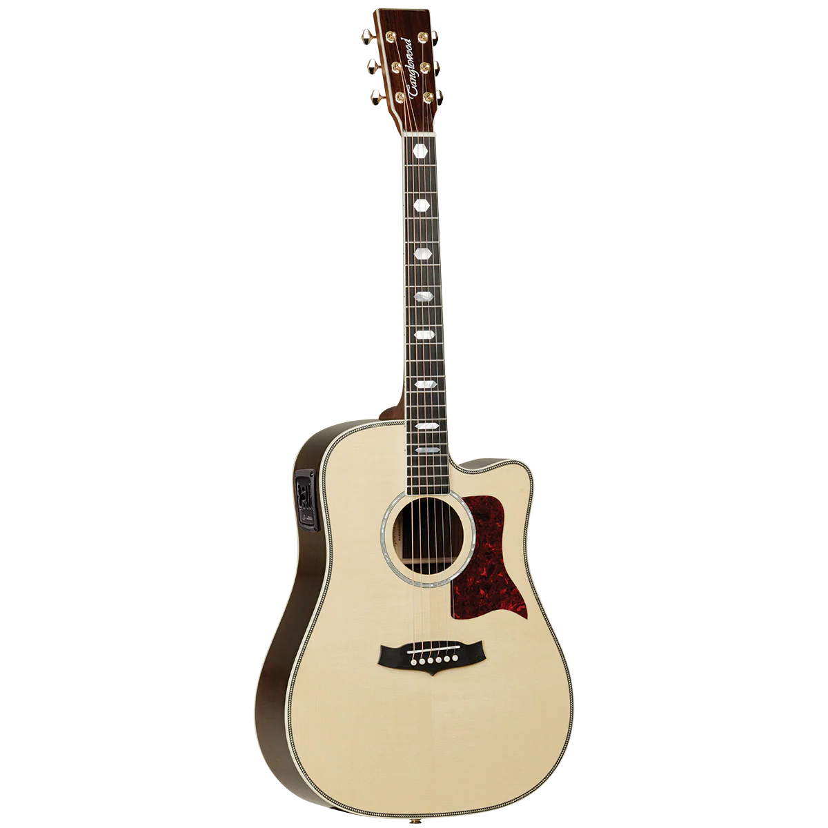 Tanglewood TW1000HSRCE Heritage Dreadnought Cutaway Electric with ABS Case