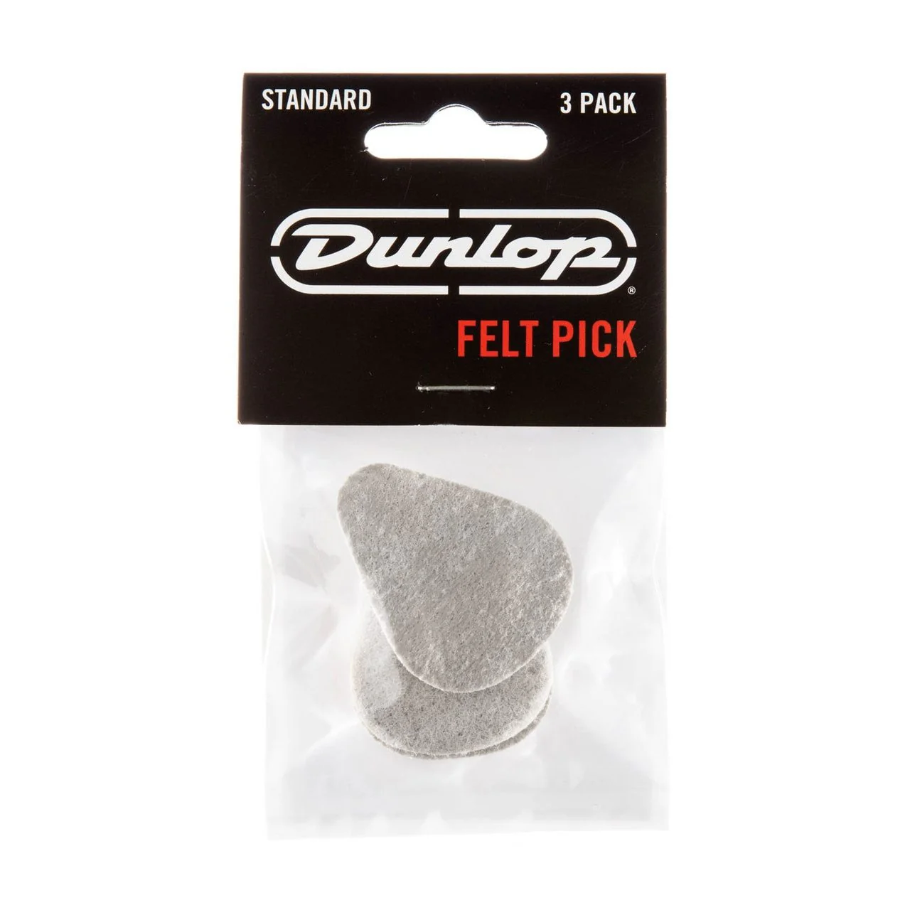 Jim Dunlop Ukulele Felt Pick Players Pack 3 Pack