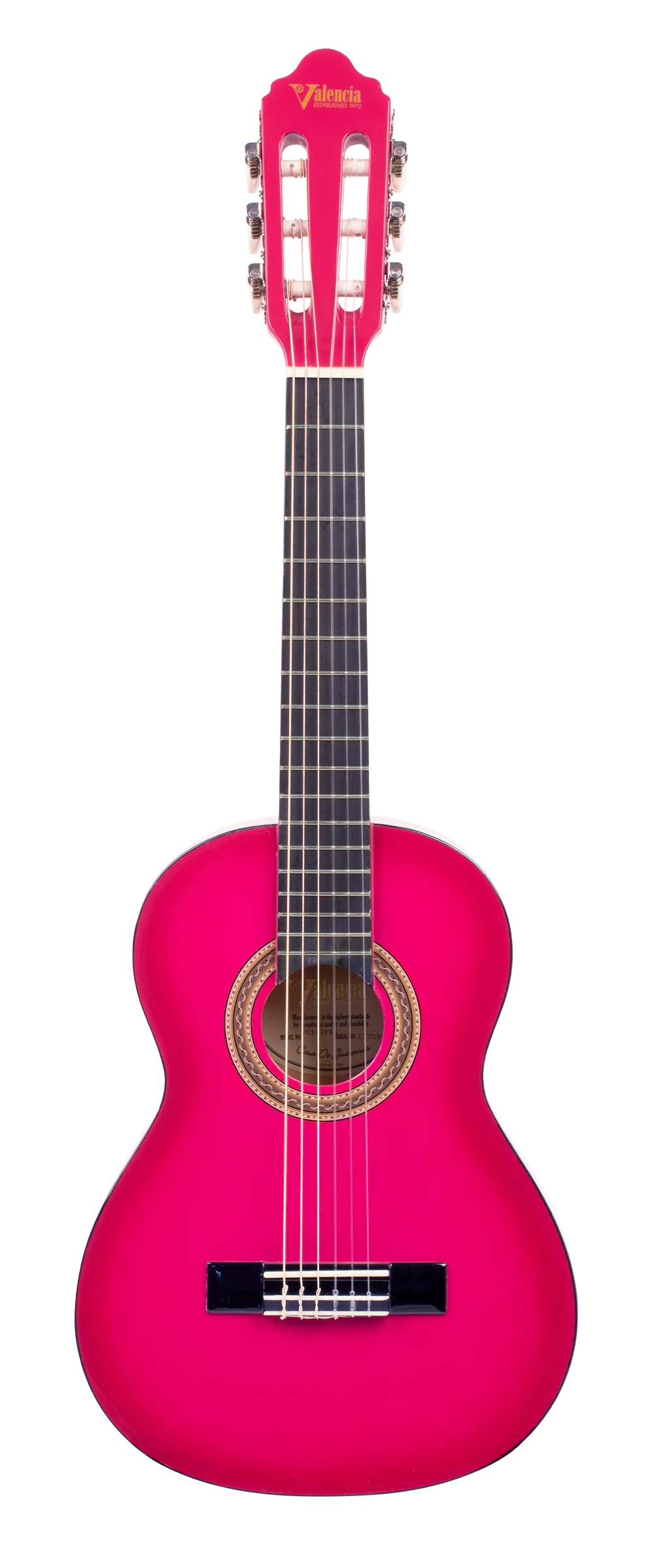 Valencia 100 Series 1/4 Classic - Pink Sunburst