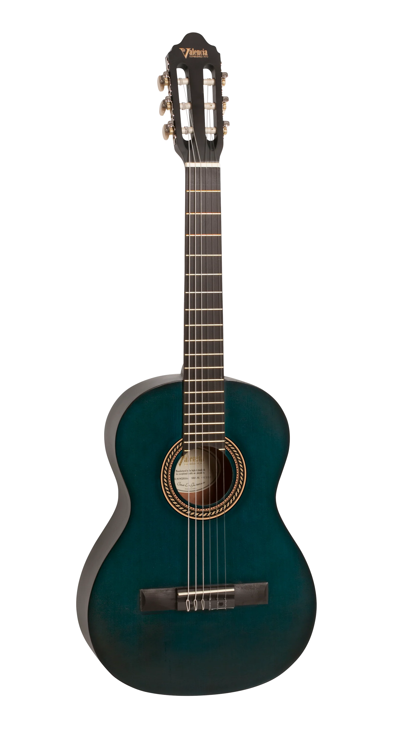 Valencia 200 Series 3/4 - Transparent Blue