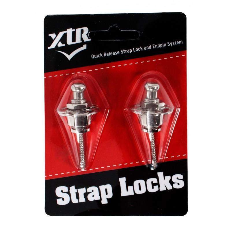Xtr Strap Lock Set Pair Chrome