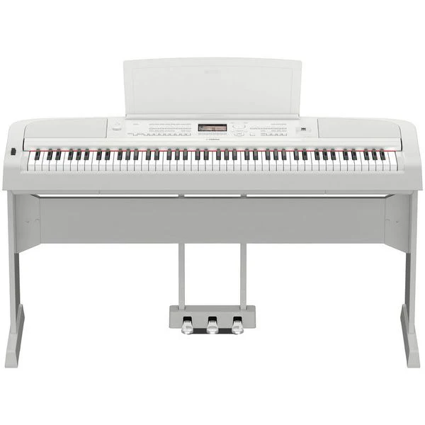 Yamaha Dgx 670 Portable Grand White With Stand & Pedals - Image 2