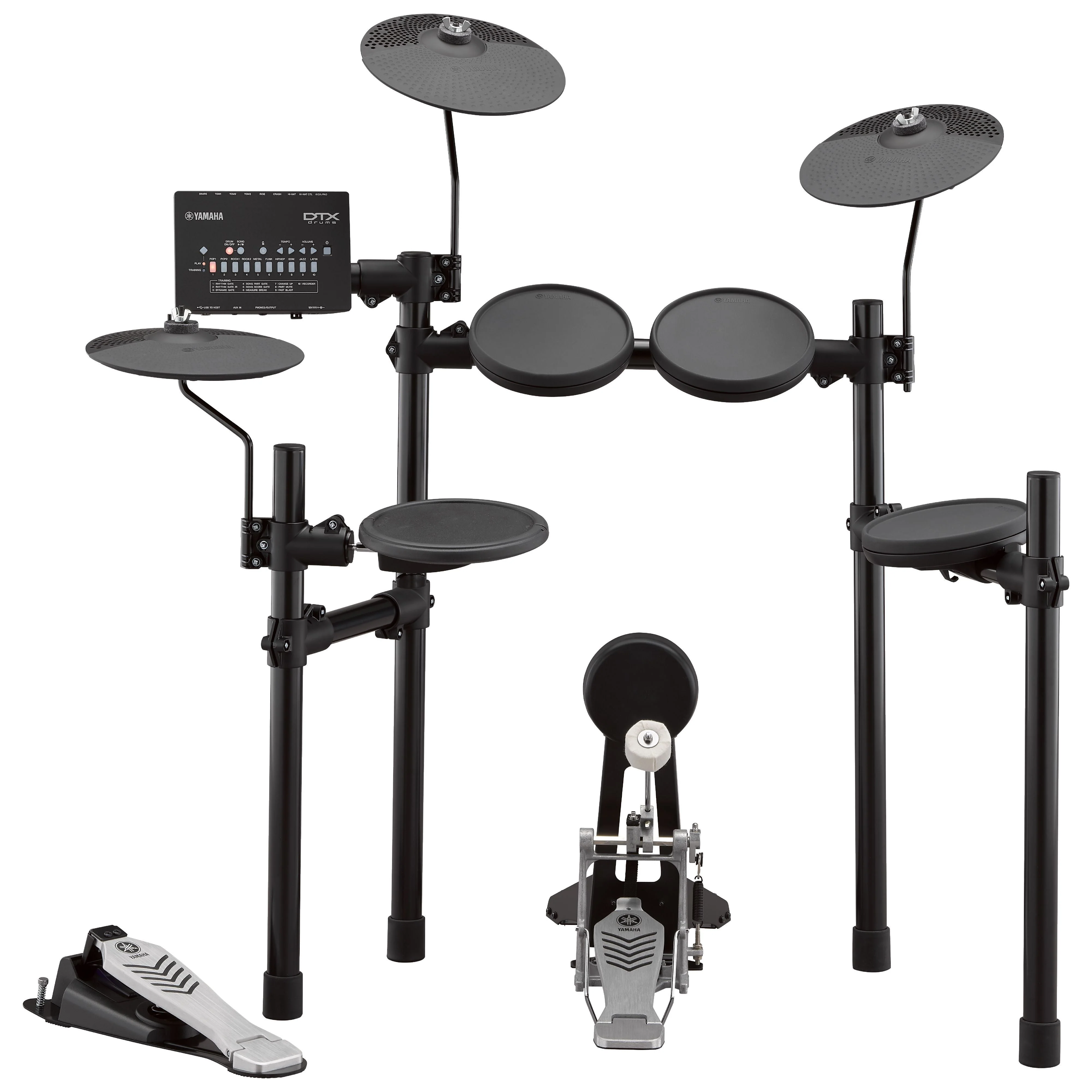 Yamaha Dtx452K Digital Drum Kit Plus Pack With Stool Sticks & Headphones
