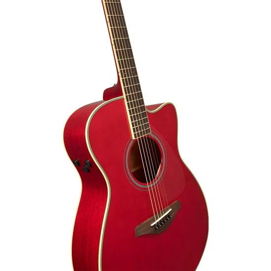 YAMAHA FSC-TA TRANSACOUSTIC GUITAR - RUBY RED - Image 3