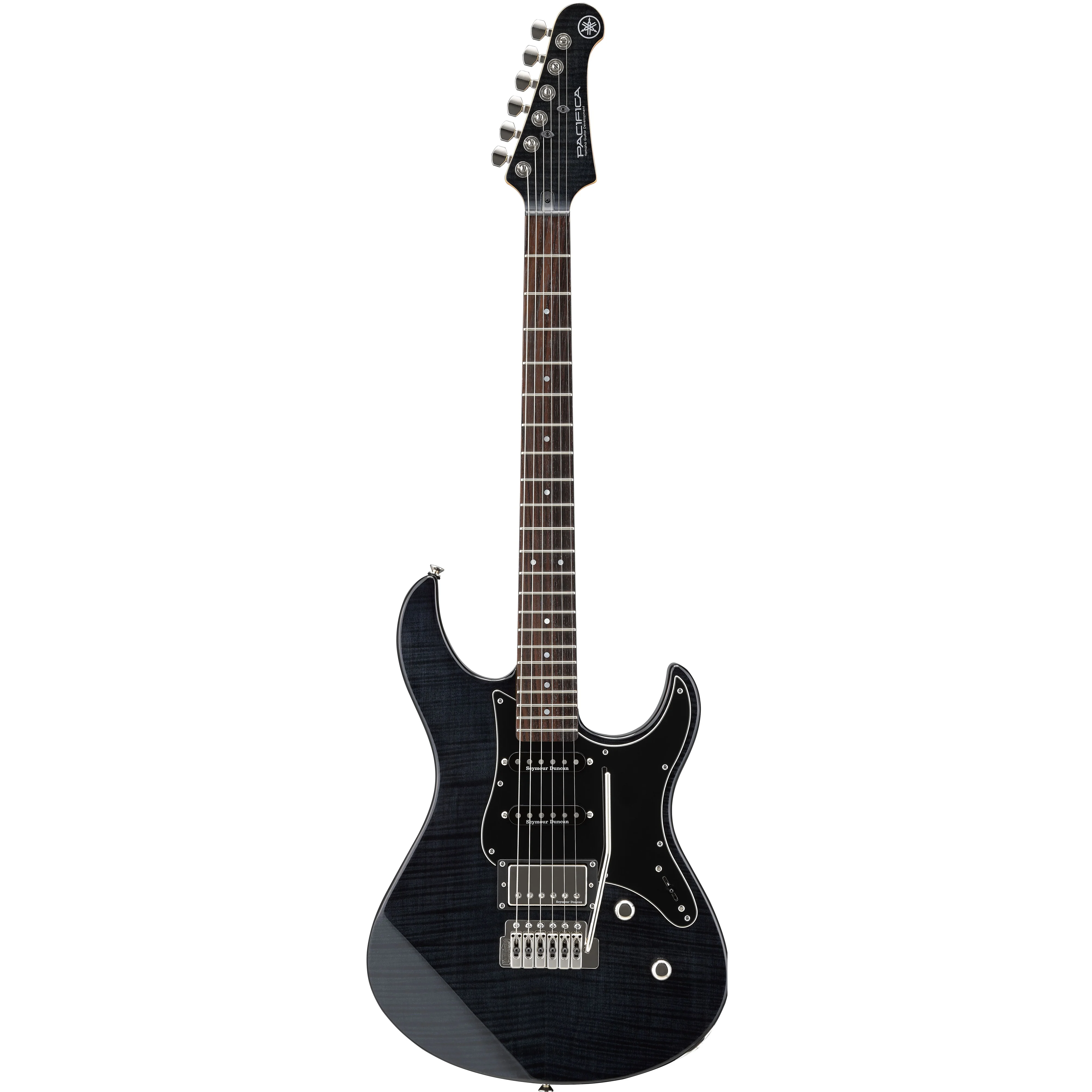 Yamaha Pacifica Pac612Vii Flamed Maple Translucent Black Electric Guitar