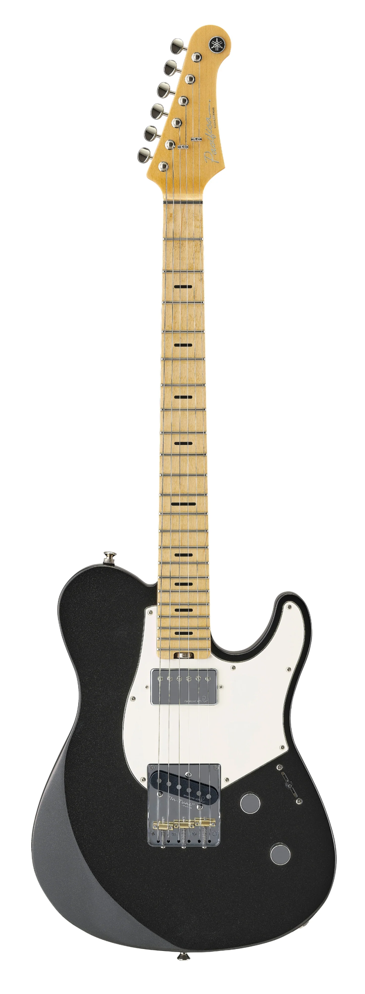 YAMAHA PACIFICA PROFESSIONAL SINGLECUT HS PACP11SMBM EL GUITAR - BLACK METALLIC - MAPLE FINGERBOARD