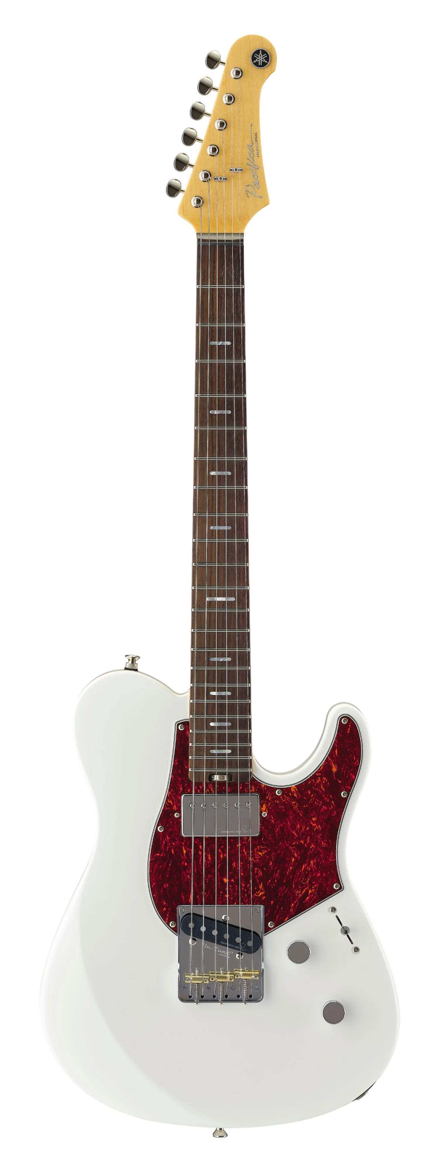 YAMAHA PACIFICA PROFESSIONAL SINGLECUT HS PACP11SSW ELECTRIC GUITAR - SHELL WHITE - ROSEWOOD FINGERBOARD