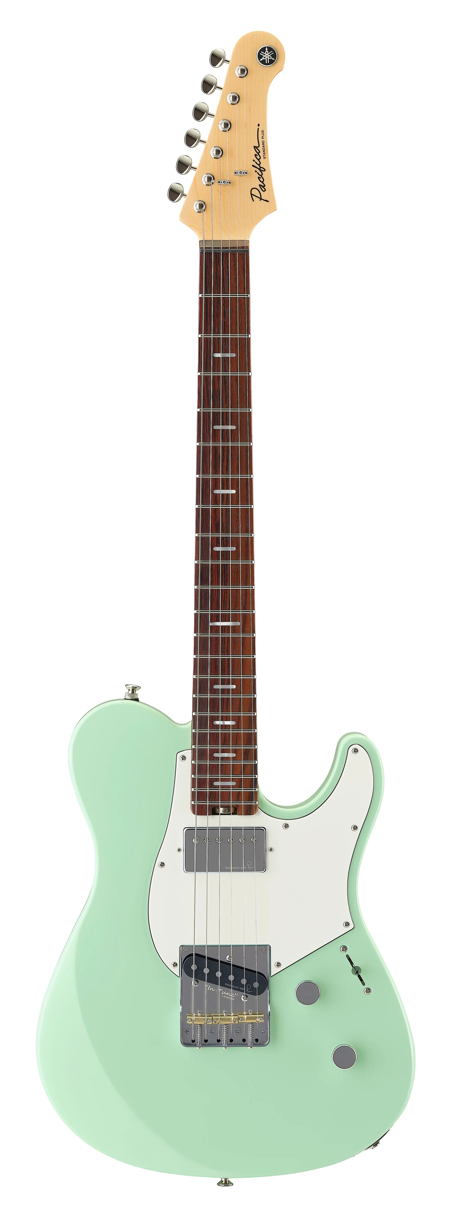 YAMAHA PACIFICA STANDARD PLUS SINGLECUT HS PACS+11S ELEC GUITAR - PEPPERMINT GREEN - ROSEWOOD FINGERBOARD