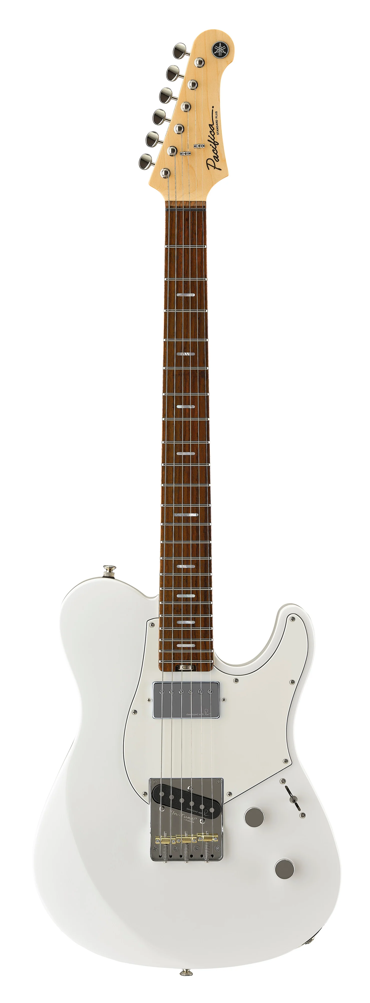 YAMAHA PACIFICA STANDARD PLUS SINGLECUT HS PACS+11S ELECTRIC GUITAR - SHELL WHITE - ROSEWOOD FINGERBOARD