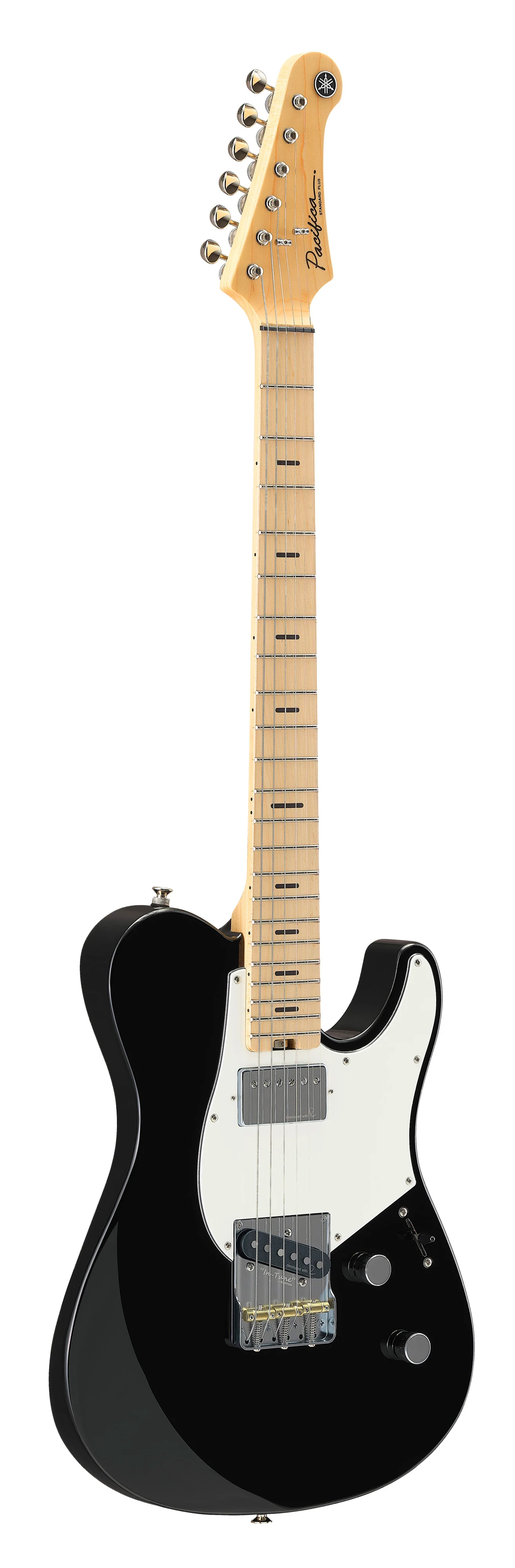 YAMAHA PACIFICA STANDARD PLUS SINGLECUT HS PACS+11SM ELECTRIC GUITAR - BLACK - MAPLE FINGERBOARD - Image 2