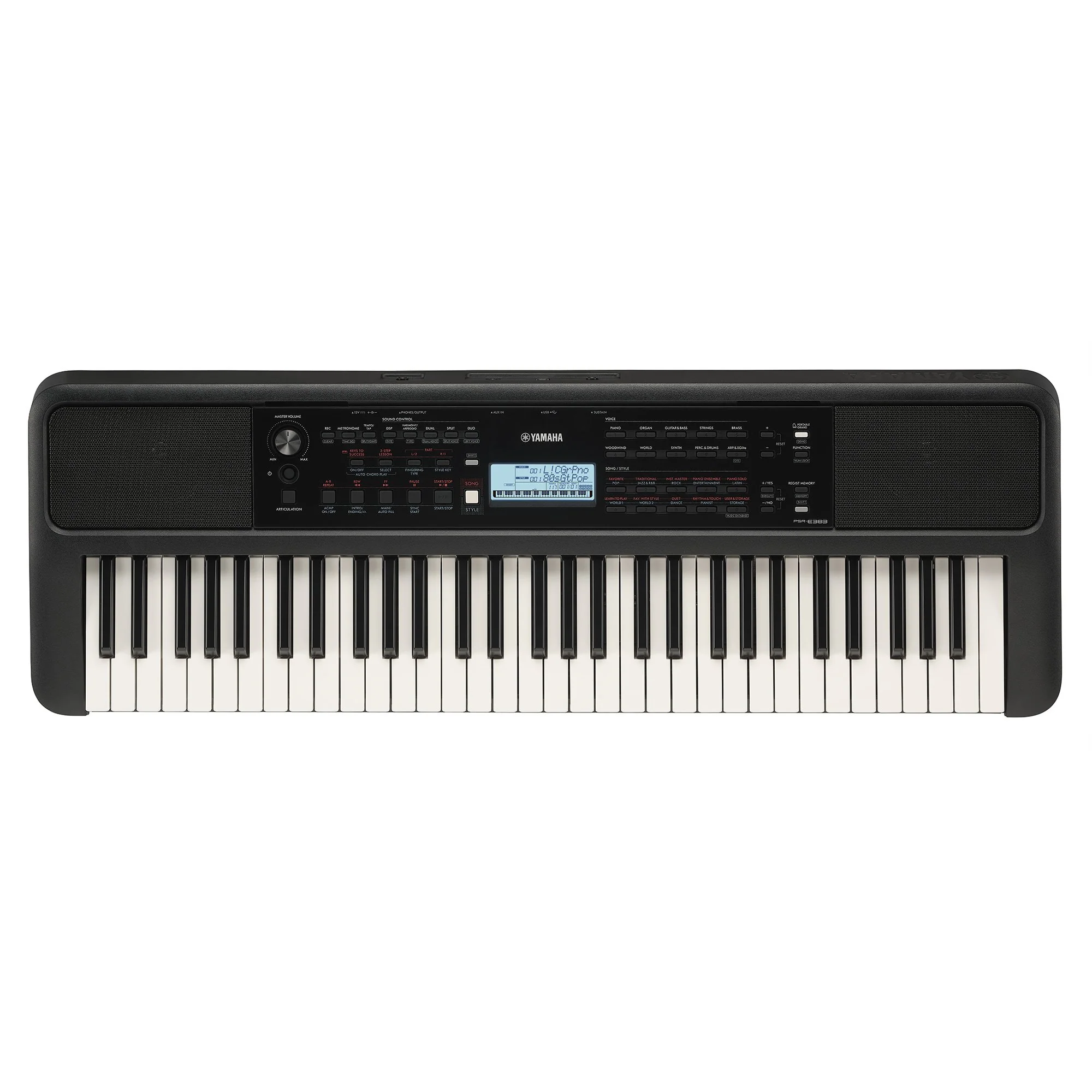 Yamaha PSR-E383 61-key entry level portable keyboard