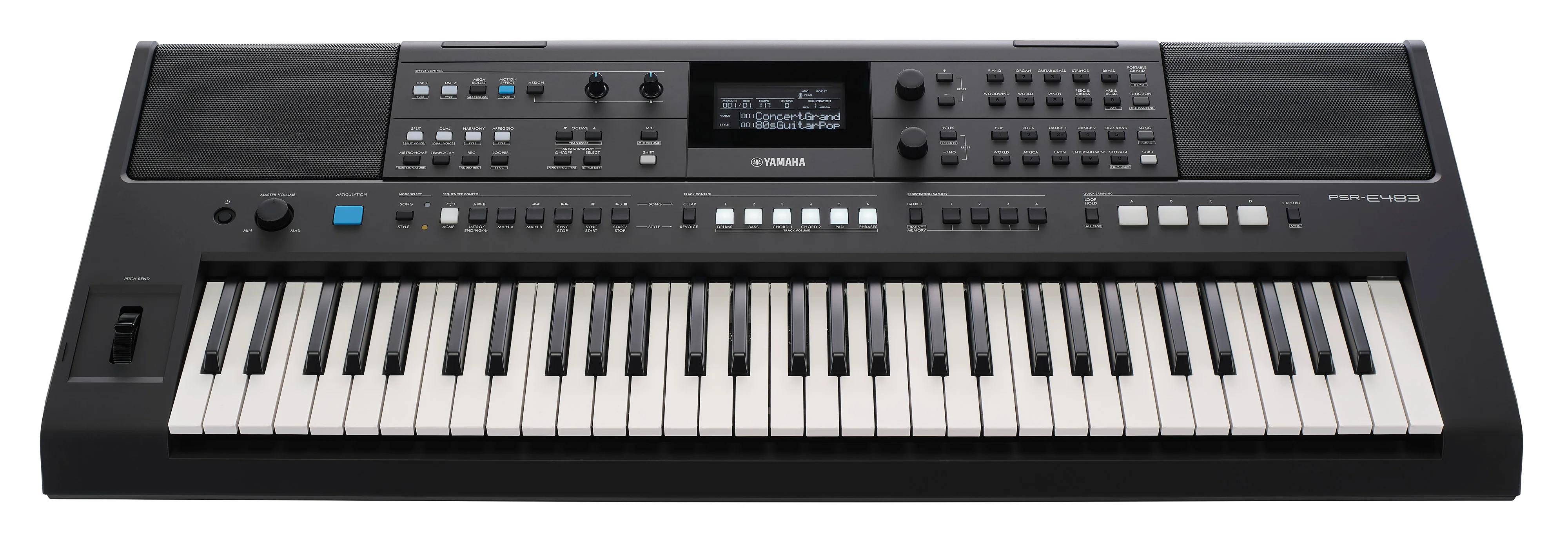 YAMAHA PSRE-483 - PORTABLE KEYBOARD - Image 2